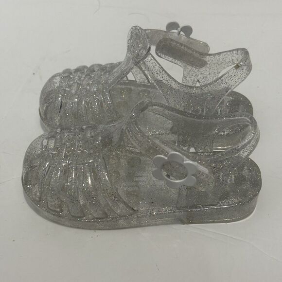 Bundle Toddler Girls Shoes Size 6C Crocs Sandals Jellies Spring Summer Pink - Picture 7 of 13